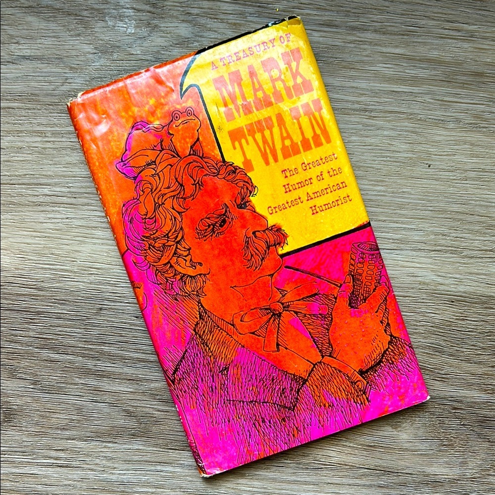 Vintage “A Treasury of Mark Twain” Collection of Witticisms & Quotes Book 1967 - Picture 1 of 12